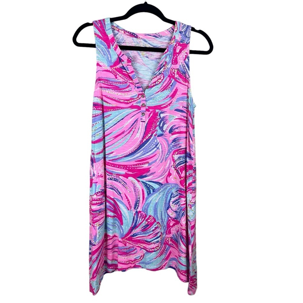 Lilly Pulitzer Havana Swing Sleeveless Mini Dress Size Small Oh My Guava